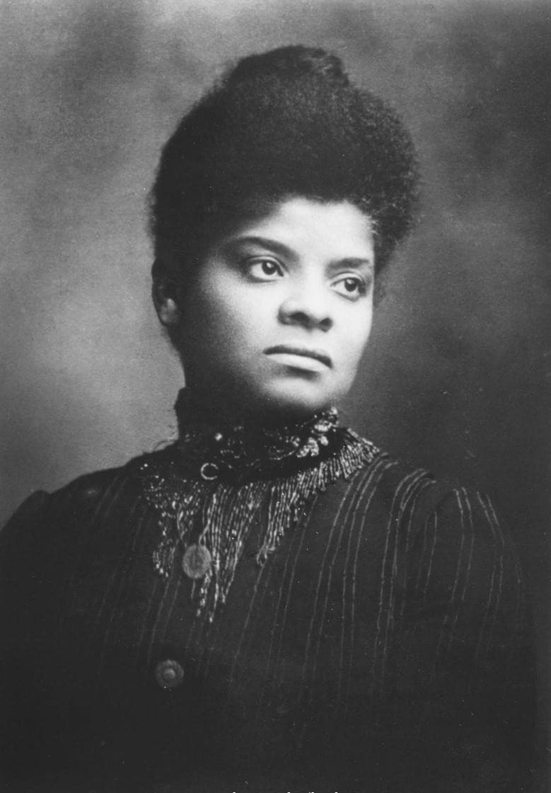 Portrait of Ida B. Wells, 1890s Activist and Journalist